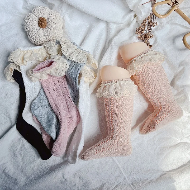 Baby Girls Socks Summer Toddlers Bow Long Sock Kids Knee High Soft Cotton Mesh Spanish Style Children 0-5 Years Breathable Socks
Baby Girls Socks Summer Toddlers Bow Long Sock Kids Knee High Soft Cotton Mesh Spanish Style Children 0-5 Years Breathable Socks