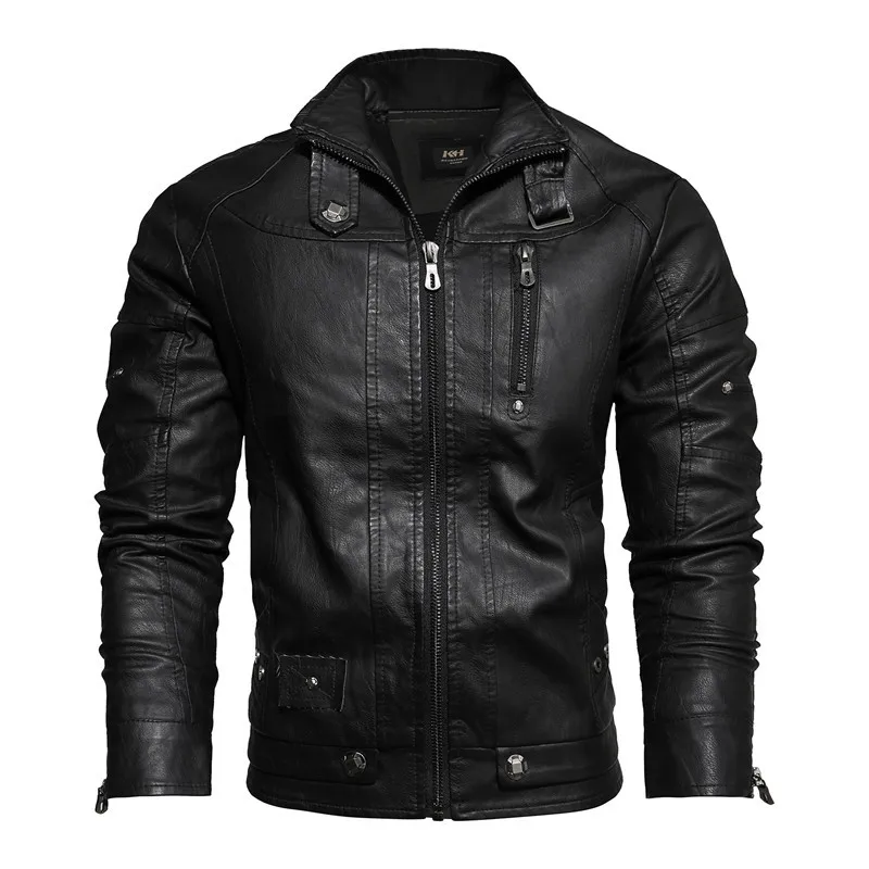 Wepbel Fall Leather Jackets Outwear Winter Men Leather Vintage Leather Jacket Trendy Men's Clothing Pu Coat Nostalgic Style Coat
Wepbel Fall Leather Jackets Outwear Winter Men Leather Vintage Leather Jacket Trendy Men's Clothing Pu Coat Nostalgic Style Coat