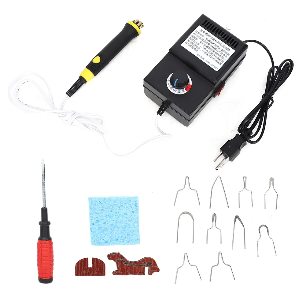 25W Pyrography Pen Machine Kit Set Wood Burning Crafts Tools Tip Holder Wood Leather
25W Pyrography Pen Machine Kit Set Wood Burning Crafts Tools Tip Holder Wood Leather