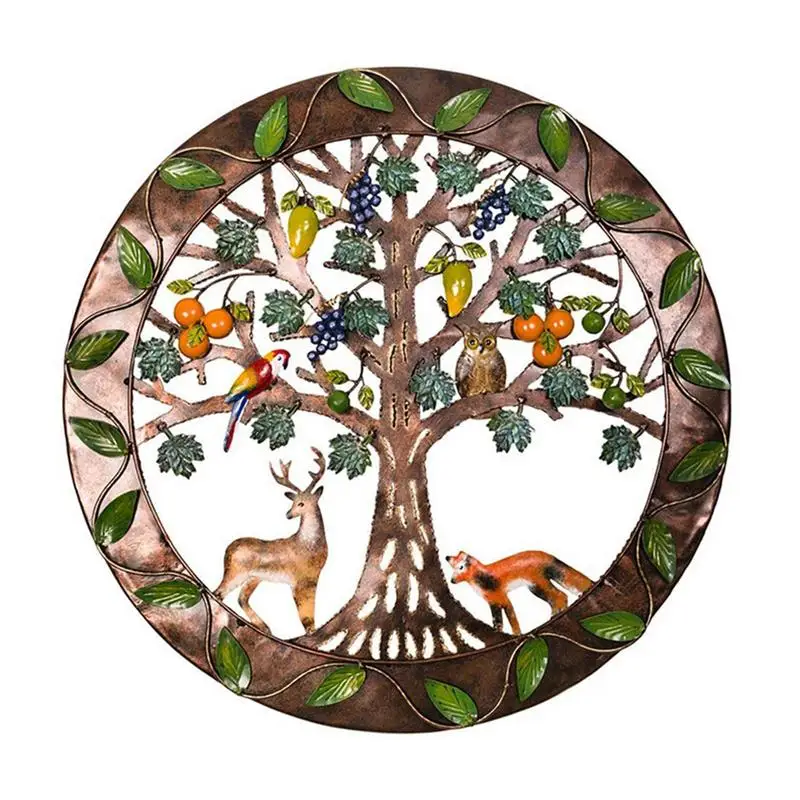 Wall Decor Tree Metal Tree Of Life & Birds Wall Sticker Metal Wall Hanging Decor Creative And Meaningful Family Roots Wall Art
Wall Decor Tree Metal Tree Of Life & Birds Wall Sticker Metal Wall Hanging Decor Creative And Meaningful Family Roots Wall Art