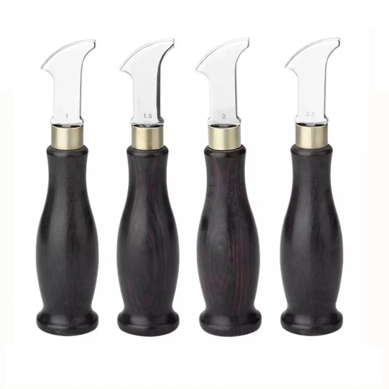 Ebony Handle Leather Edge Creaser Leathercraft Marking Edge Decorate Line Tool Stainless Steel Blade Shallow Groove Press Line
Ebony Handle Leather Edge Creaser Leathercraft Marking Edge Decorate Line Tool Stainless Steel Blade Shallow Groove Press Line