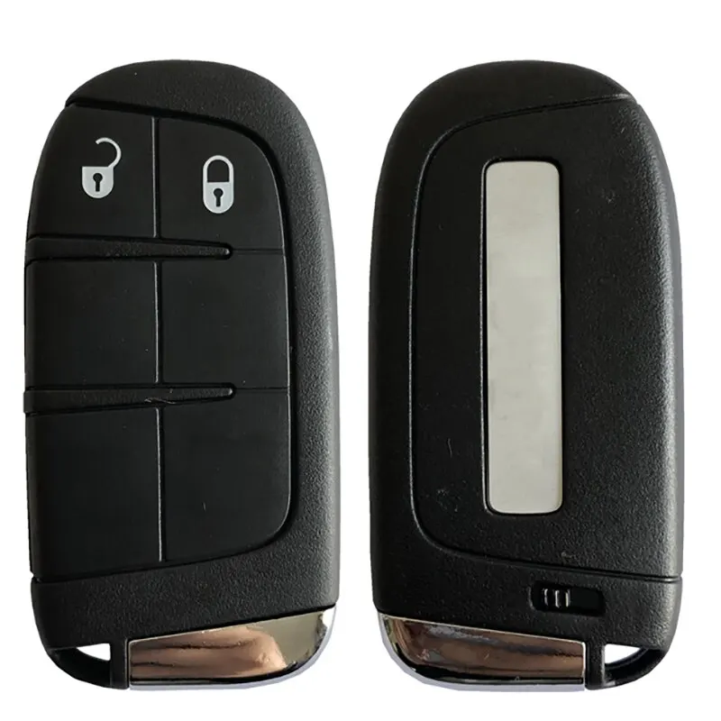 

2 Buttons Smart Remote Control Key 433MHZ 4A Chip SIP22 Blade For Jeep Compass Keyless Entry M3N-40821302