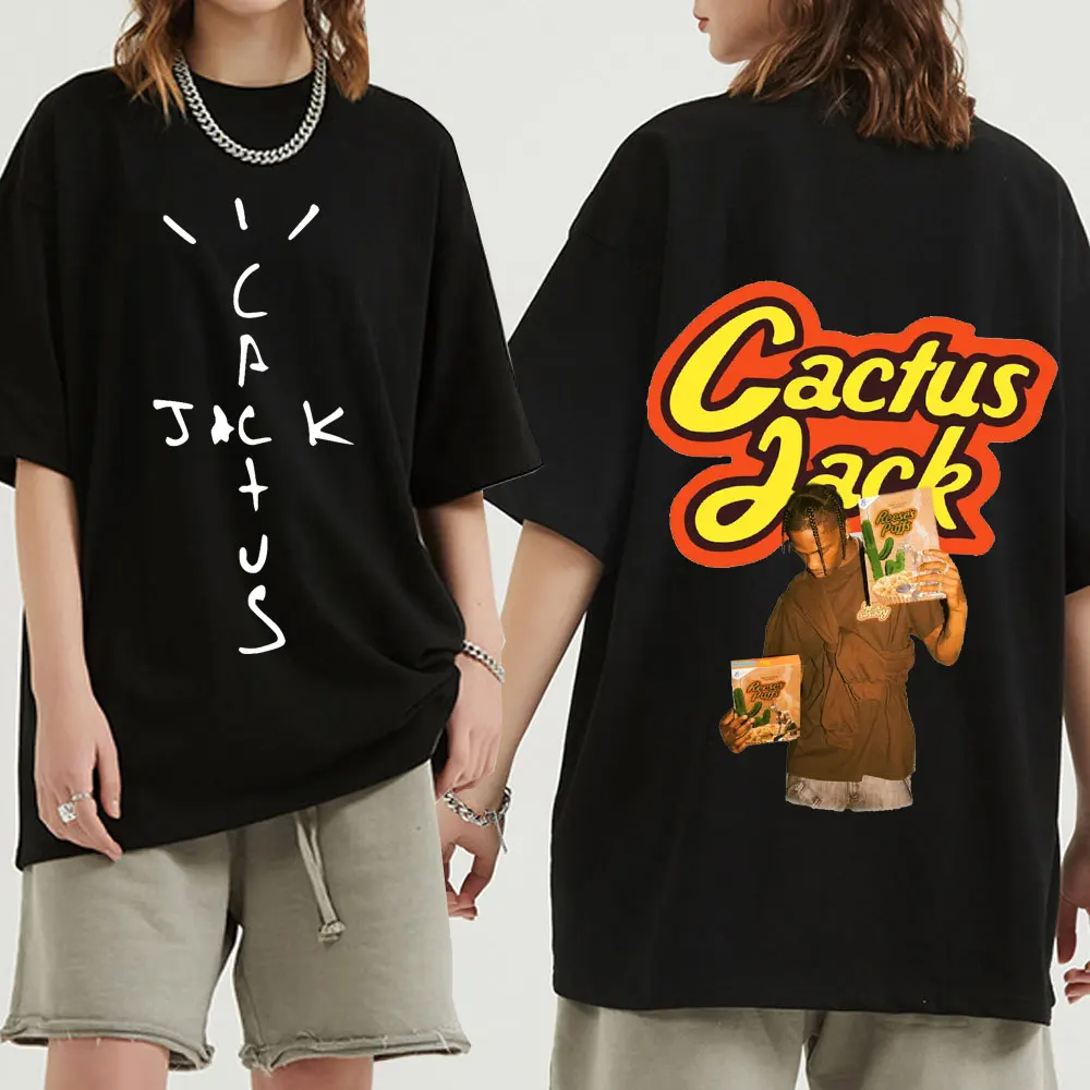 Hip Hop Streetwear Tops Harajuku T Shirt Travis Scott Cactus Jack Print Tshirt Men Summer Short Sleeve T-Shirt Cotton Loose Tees
Hip Hop Streetwear Tops Harajuku T Shirt Travis Scott Cactus Jack Print Tshirt Men Summer Short Sleeve T-Shirt Cotton Loose Tees