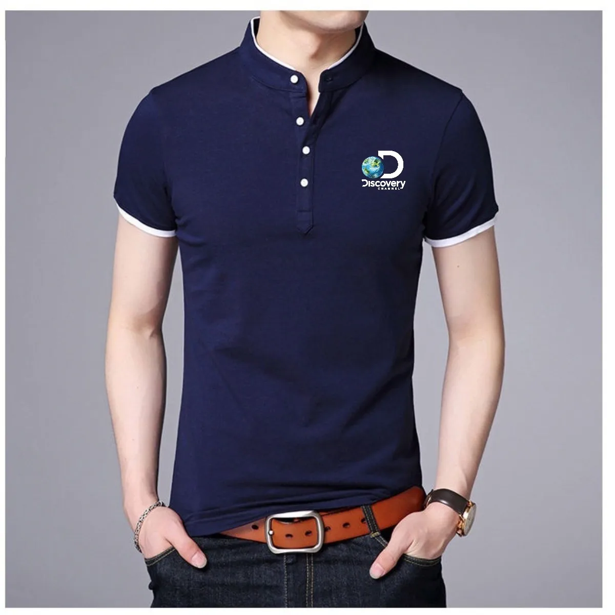 Top Grade Cotton New Brand Designer Polo Shirt Men Summer Short Sleeve Casual Fashions Discovery Channel Clothes
Top Grade Cotton New Brand Designer Polo Shirt Men Summer Short Sleeve Casual Fashions Discovery Channel Clothes