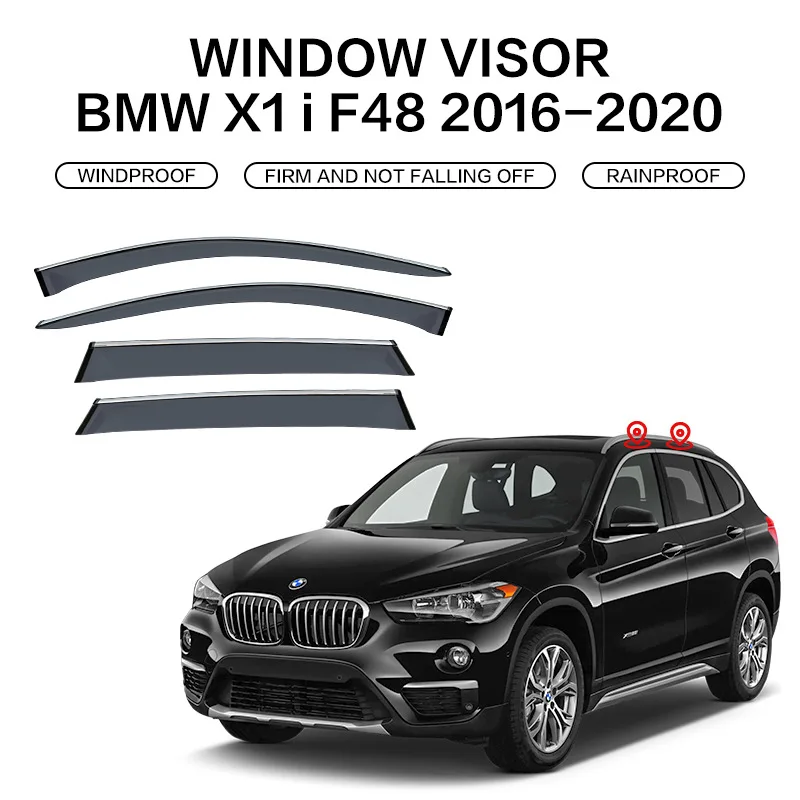 For BMW X1 E84 F48 F49 Window visor Weather Shield Side Window Deflector Car windshield weather shield Car accessories
For BMW X1 E84 F48 F49 Window visor Weather Shield Side Window Deflector Car windshield weather shield Car accessories