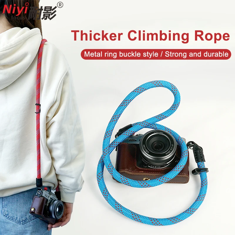 

Round Rope Style Camera Neck Shoulder Strap Belt for SLR DSLR Camera for Sony Nikon Canon Fuji Pentax Panasonic Olympus Leica