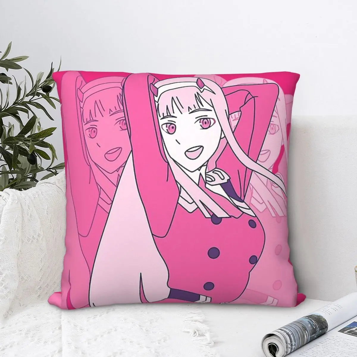 Dancing ZerO TwO Throw Pillow Case DARLING in the FRANXX Cushion Home Sofa Chair Print Decorative Hug Pillowcase
Dancing ZerO TwO Throw Pillow Case DARLING in the FRANXX Cushion Home Sofa Chair Print Decorative Hug Pillowcase