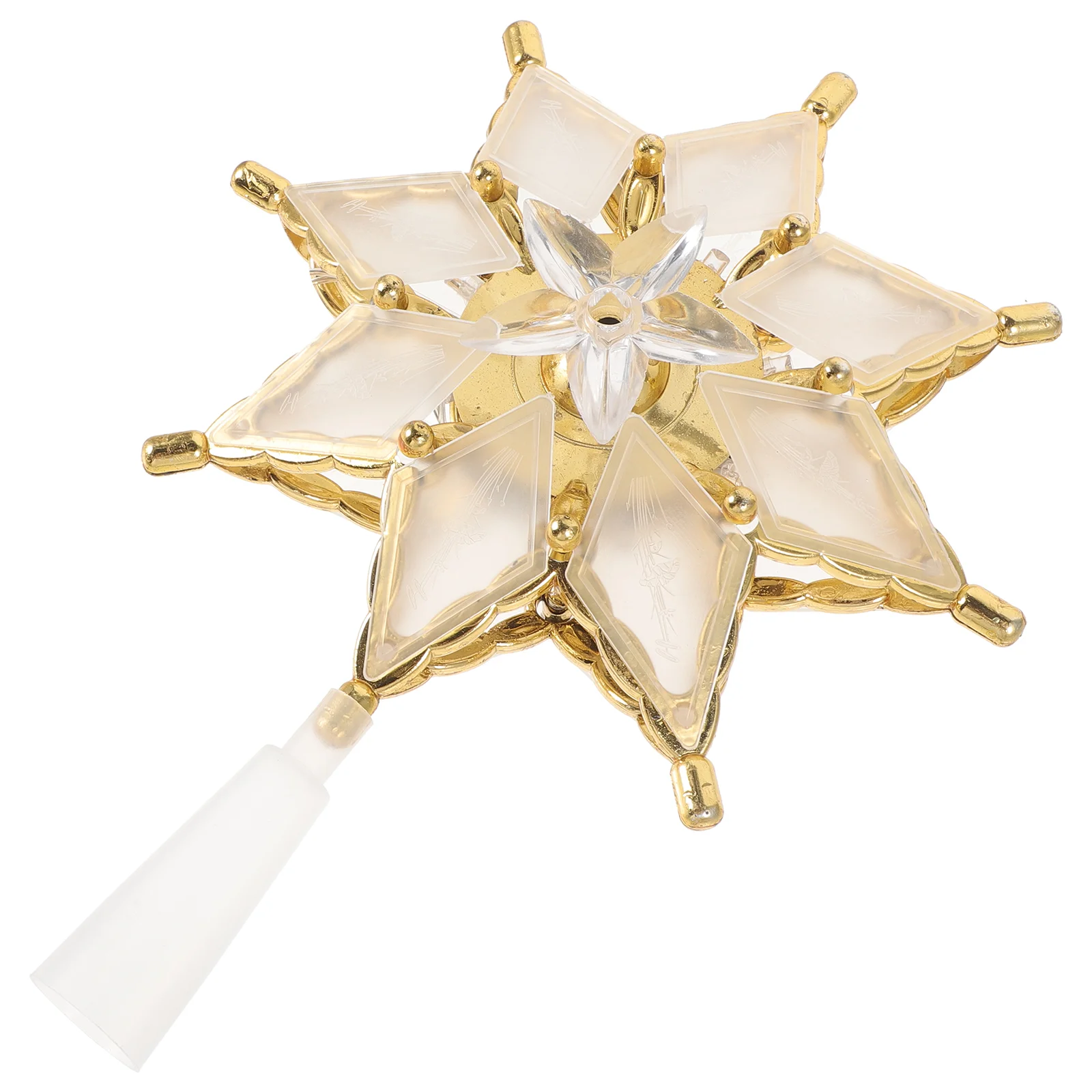 Christmas Tree Glowing Star Topper Shine Treetop Ornament Decoration Xmas Lamp Plastic Lighted
Christmas Tree Glowing Star Topper Shine Treetop Ornament Decoration Xmas Lamp Plastic Lighted