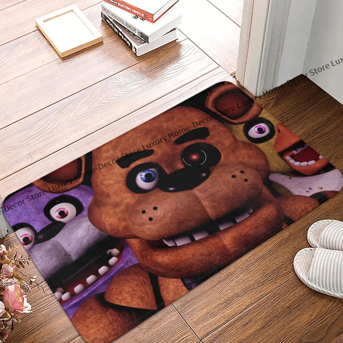 Anti-Slip Doormat Kitchen Mat FNAF Toy Bear Game Balcony Carpet Welcome Rug Indoor Decor
Anti-Slip Doormat Kitchen Mat FNAF Toy Bear Game Balcony Carpet Welcome Rug Indoor Decor