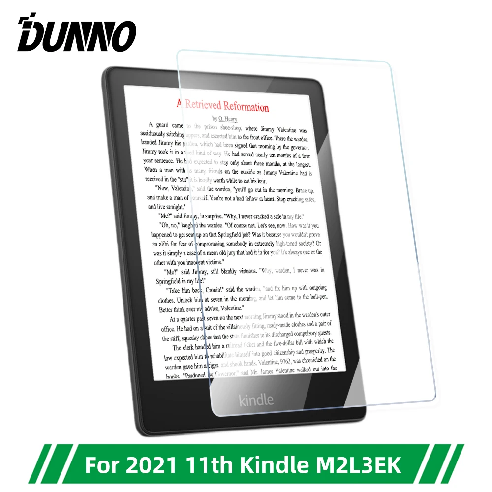 Tempered Glass Screen Protector for 2021 Kindle Paperwhite 5 11th Generation M2L3EK 6.8 inch Tablet Protective Film
Tempered Glass Screen Protector for 2021 Kindle Paperwhite 5 11th Generation M2L3EK 6.8 inch Tablet Protective Film