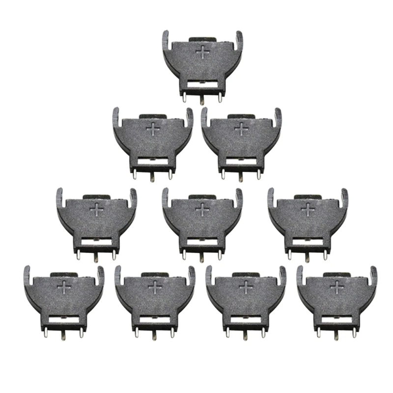 10Pieces/set CR2032 3V Button Coin Cell Battery Socket Holder for CASE Cover Button
10Pieces/set CR2032 3V Button Coin Cell Battery Socket Holder for CASE Cover Button