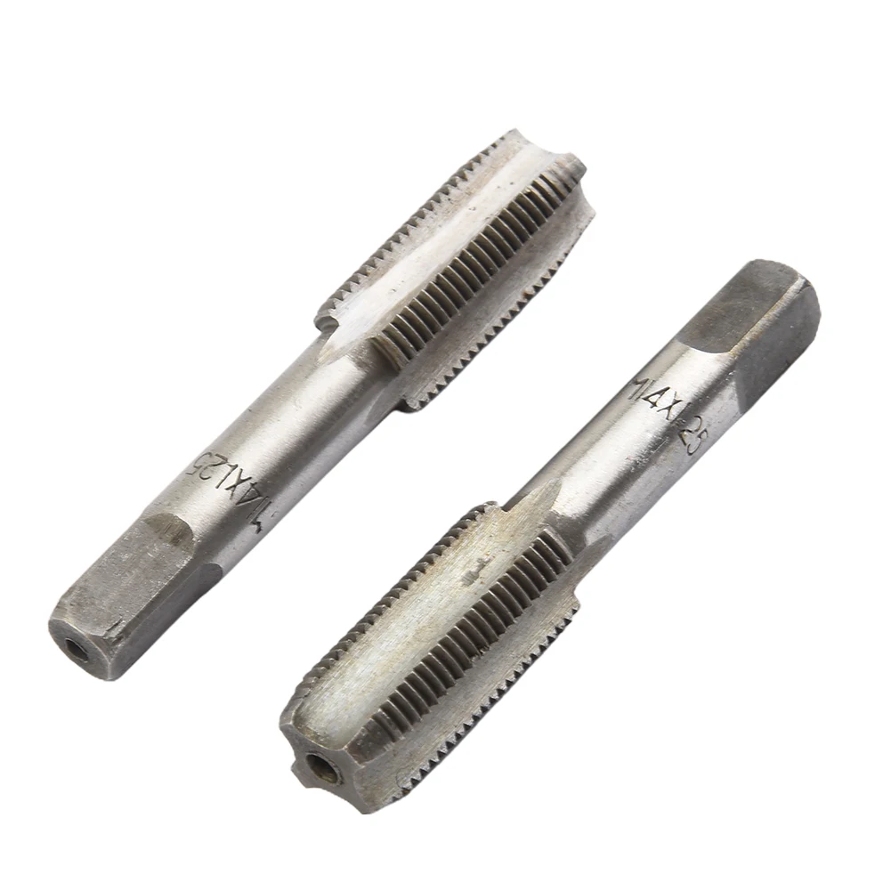 2pcs HSS Metric Taper Plug Tap Right Hand Tap Drill Screw Thread Metric Plug Tap Machinist Tool M14 X 1.25mm
2pcs HSS Metric Taper Plug Tap Right Hand Tap Drill Screw Thread Metric Plug Tap Machinist Tool M14 X 1.25mm