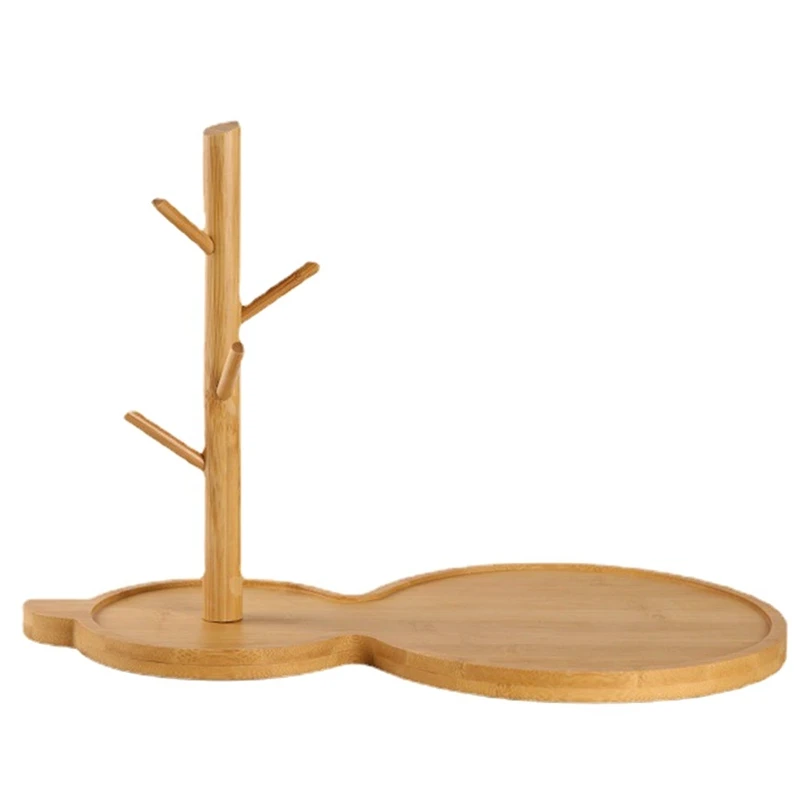 1 PCS Wood Bottle Tray For Entryway Table Modern Bottle Gourdshape Jewelry Display Stand Necklace Holder
1 PCS Wood Bottle Tray For Entryway Table Modern Bottle Gourdshape Jewelry Display Stand Necklace Holder