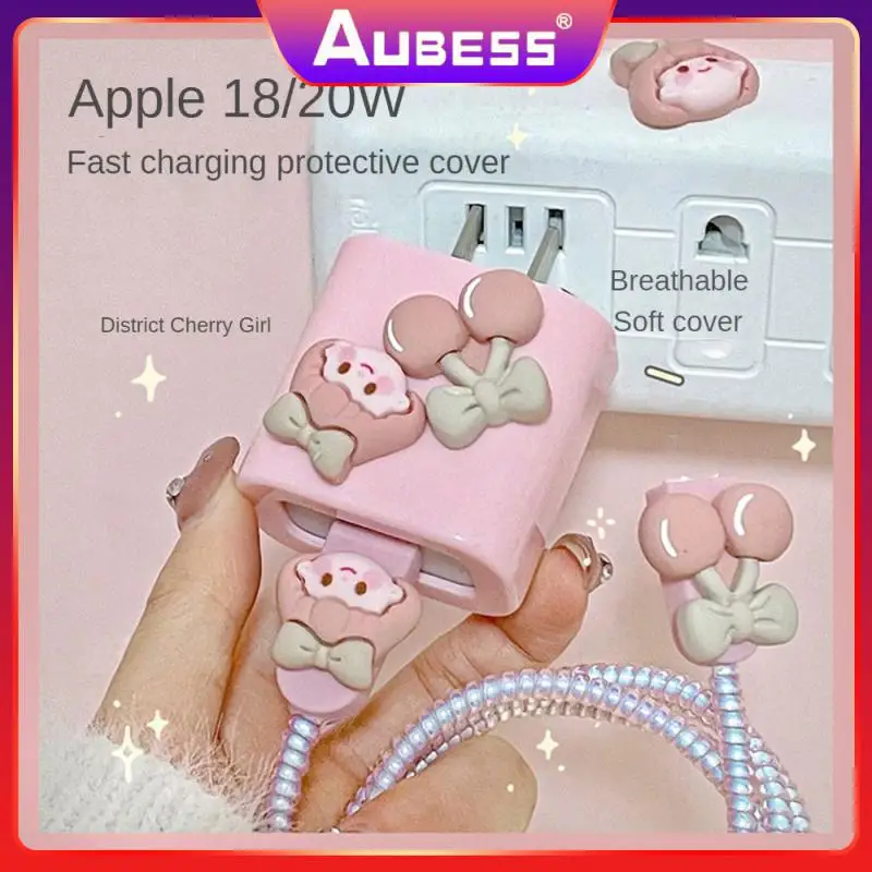 Breathable Heat Dissipation Protective Spring Rope All-inclusive Soft Rubber Does Not Affect Charging No Yellowing Protector 
Breathable Heat Dissipation Protective Spring Rope All-inclusive Soft Rubber Does Not Affect Charging No Yellowing Protector