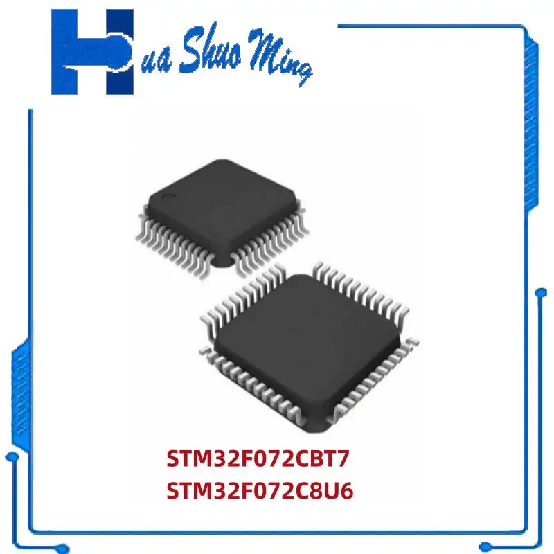 Новинка, 1 шт./партия, STM32F072CBT7 STM32F072CBT STM32F072CB STM32F072 STM32F072C8U6 STM32F072C8 STM32F072C8U
Новинка, 1 шт./партия, STM32F072CBT7 STM32F072CBT STM32F072CB STM32F072 STM32F072C8U6 STM32F072C8 STM32F072C8U