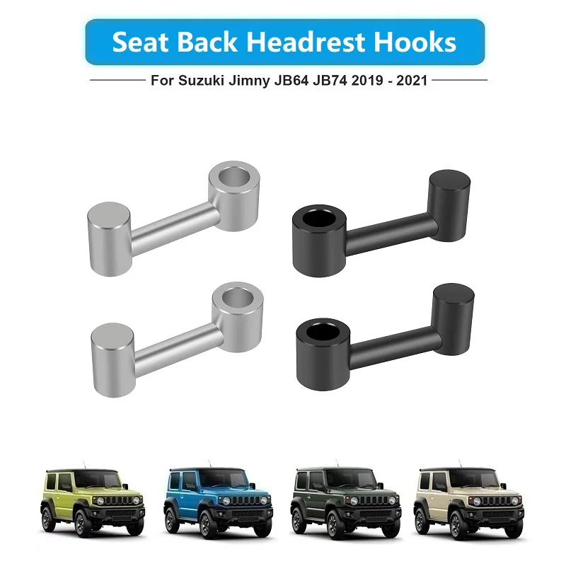 New 2PCS Aluminum Alloy Car Seat Back Headrest Hooks For Suzuki Jimny JB64 JB74 2019+ Storage Hook Interior Accessories
New 2PCS Aluminum Alloy Car Seat Back Headrest Hooks For Suzuki Jimny JB64 JB74 2019+ Storage Hook Interior Accessories