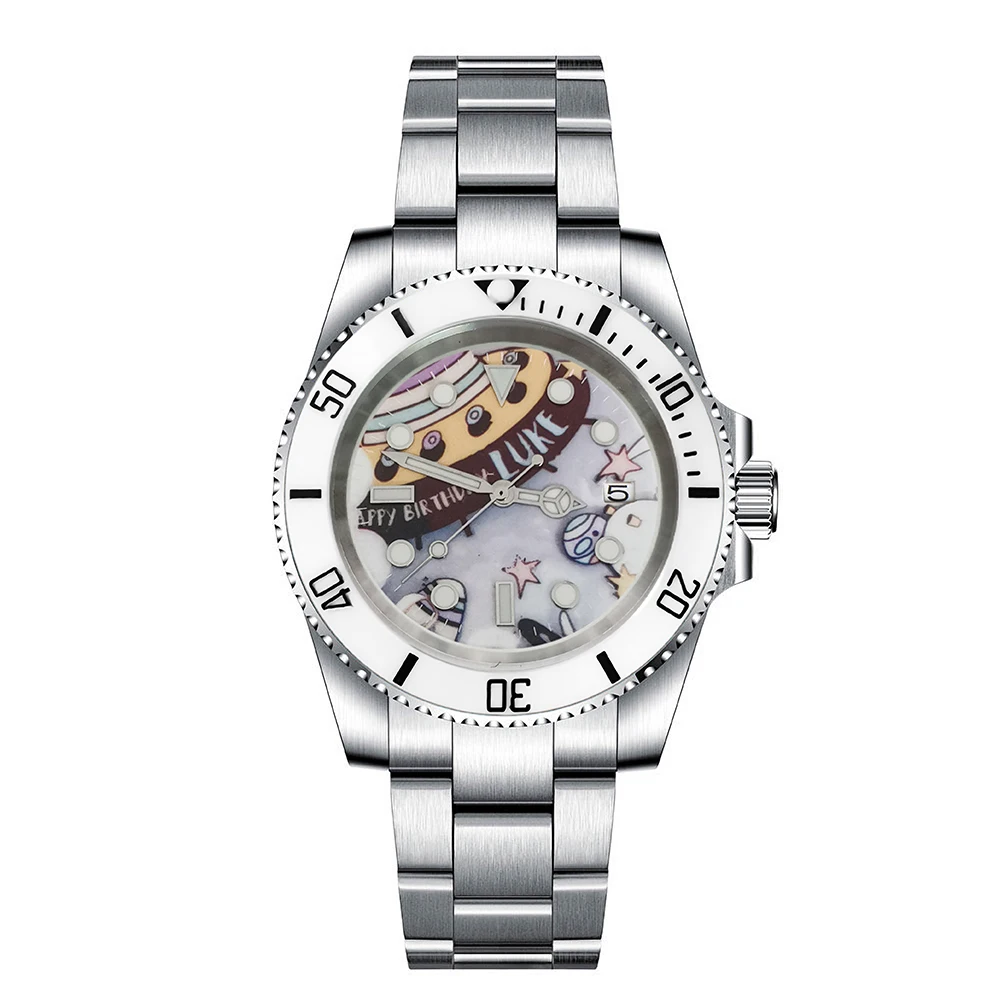 New 40mm GEERVO No Logo Sapphire Crystal 316L Stainless Steel Case Japanese nh35 Movement Automatic Date Men's Watch G35
New 40mm GEERVO No Logo Sapphire Crystal 316L Stainless Steel Case Japanese nh35 Movement Automatic Date Men's Watch G35