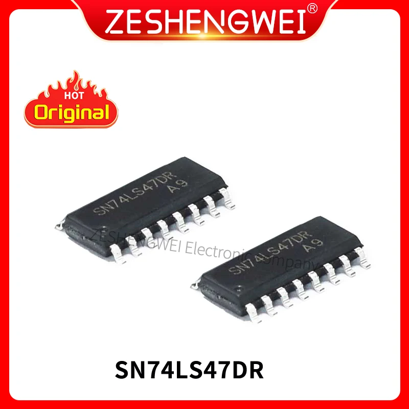 10Pcs Integrated circuit IC SN74LS47DR SN74L47D SN74LS47 74LS47 SOP-16 SOP16 SOP Logic IC
10Pcs Integrated circuit IC SN74LS47DR SN74L47D SN74LS47 74LS47 SOP-16 SOP16 SOP Logic IC