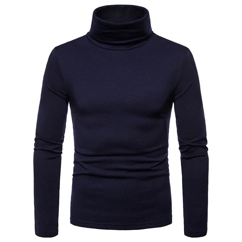 Fashion Men's Casual Slim Fit Basic Turtleneck Knitted Sweater High Collar Pullover Male Double Collar Autumn Winter Undershirt
Fashion Men's Casual Slim Fit Basic Turtleneck Knitted Sweater High Collar Pullover Male Double Collar Autumn Winter Undershirt