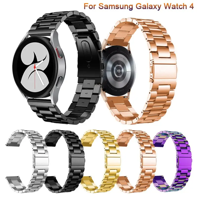 Ремешок для часов Samsung Galaxy Watch 4 44 мм 40 мм, браслет из нержавеющей стали для Samsung Galaxy Watch 4 Classic 42 мм 46 мм, Correa
Ремешок для часов Samsung Galaxy Watch 4 44 мм 40 мм, браслет из нержавеющей стали для Samsung Galaxy Watch 4 Classic 42 мм 46 мм, Correa