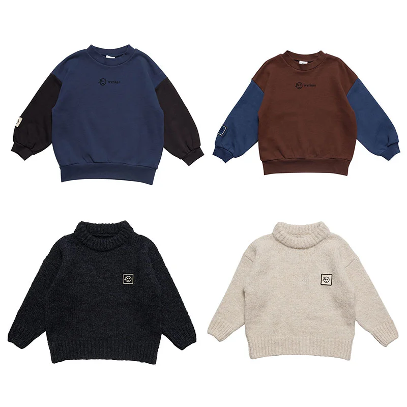 Kids Kinted Sweaters Boys Girls Print Sweatshirts Baby Toddler Cotton Pullover Outwear Costume New Autumn Winter Free Shipping
Kids Kinted Sweaters Boys Girls Print Sweatshirts Baby Toddler Cotton Pullover Outwear Costume New Autumn Winter Free Shipping