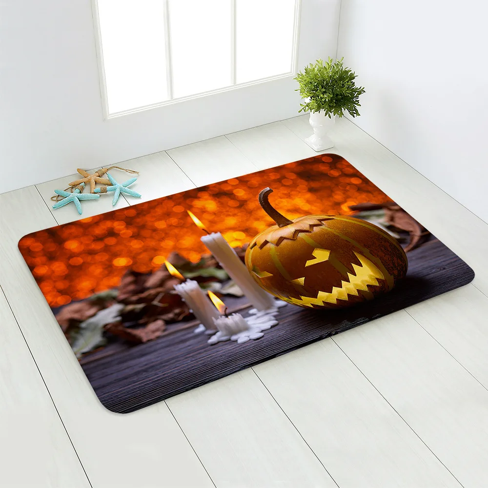 Halloween Pumpkin Lantern Door Mat All Saints Day Holiday Decorations Twilight Ghost Witch Carpet Small Anti-slip Outdoor Rugs
Halloween Pumpkin Lantern Door Mat All Saints Day Holiday Decorations Twilight Ghost Witch Carpet Small Anti-slip Outdoor Rugs