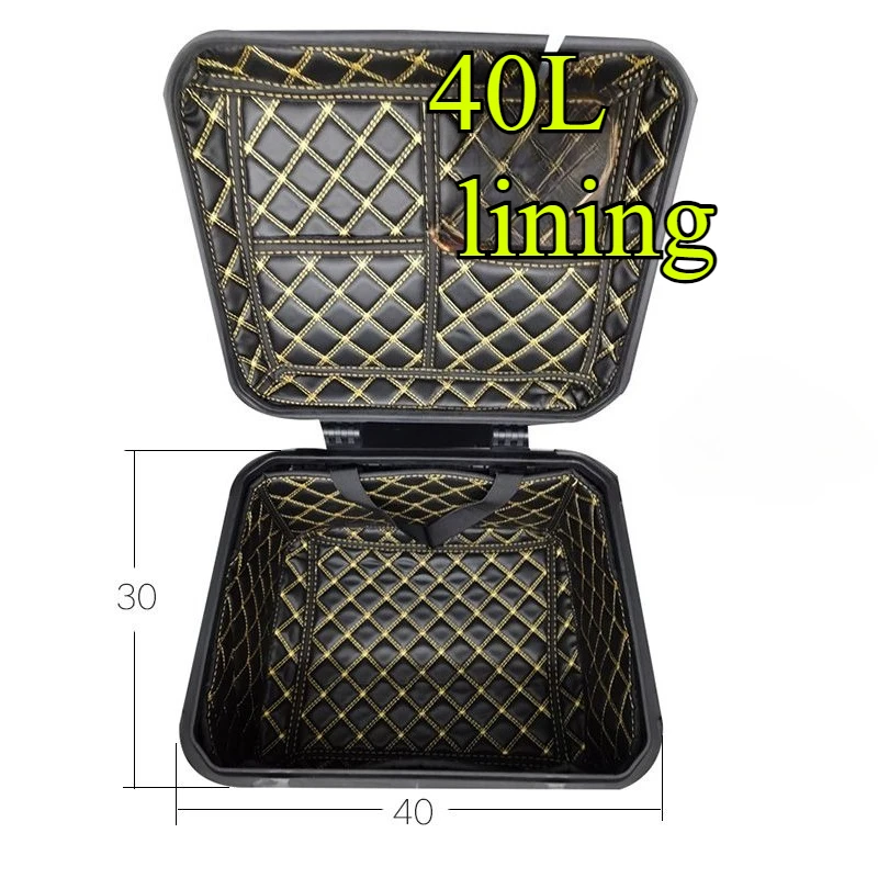 Для 28L 36L 40L 43L 55L 65L Чехол для багажника из алюминиевого сплава Вкладыш для багажника Внутренний контейнер Хвостовой чехол Сумка с подкладкой из искусственной кожи
Для 28L 36L 40L 43L 55L 65L Чехол для багажника из алюминиевого сплава Вкладыш для багажника Внутренний контейнер Хвостовой чехол Сумка с подкладкой из искусственной кожи