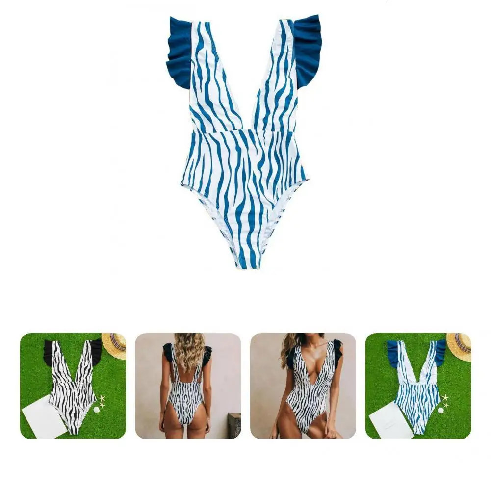 Simple Women Swimsuit Off Shoulder One-piece Bathing Suit High Waist Wireless Swimsuit
Simple Women Swimsuit Off Shoulder One-piece Bathing Suit High Waist Wireless Swimsuit