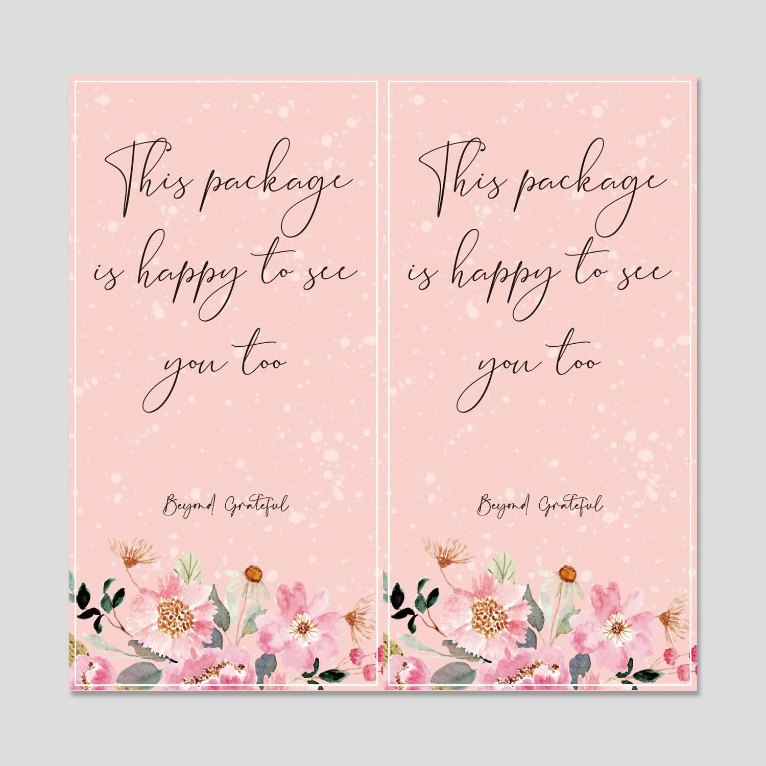 Thank You Sticker This Package is Happy to See You Too Beyond Grateful Sealing Labels 25-100pcs Cute Jewelry Gift Box Stickers
Thank You Sticker This Package is Happy to See You Too Beyond Grateful Sealing Labels 25-100pcs Cute Jewelry Gift Box Stickers