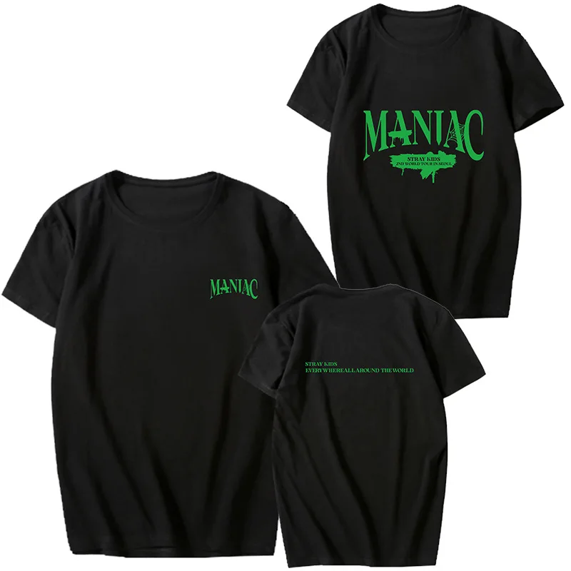 Stray Kids MANIAC t shirts SKZ Maniac Album t-shirt Cotton Premium Quality Kpop Fans tees
Stray Kids MANIAC t shirts SKZ Maniac Album t-shirt Cotton Premium Quality Kpop Fans tees