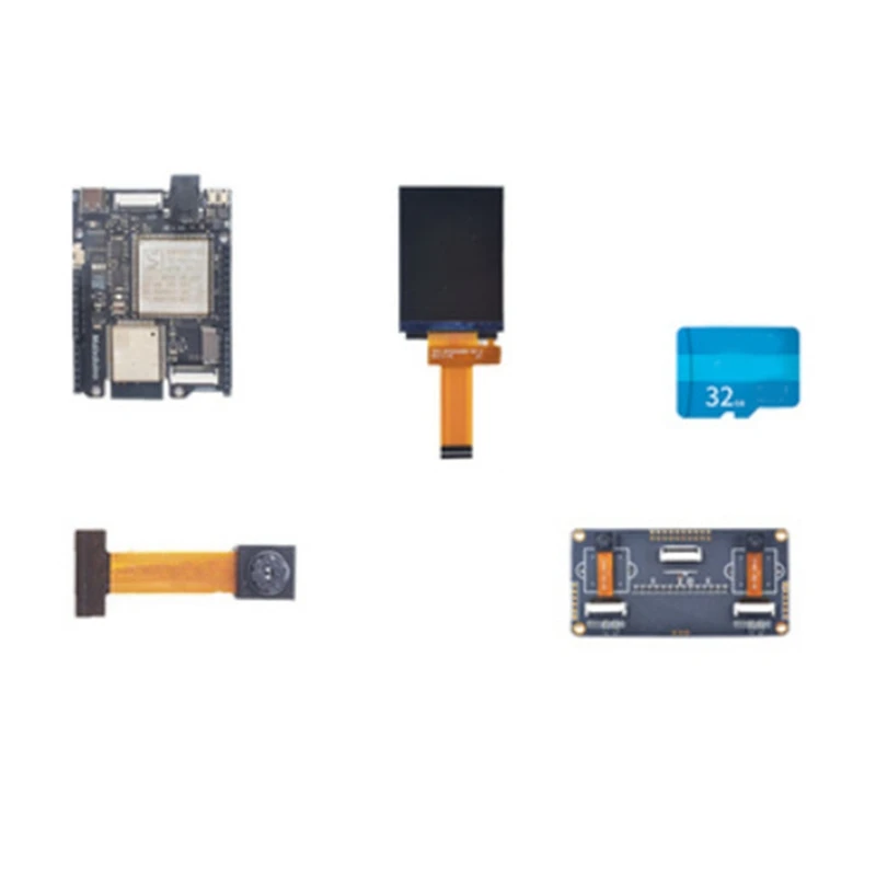 For Maix Duino K210 RISC-V AI+LOT ESP32 AI Development Board Kit +2.4 Inch Screen+32G TF Card+G4.4 Camera+Binocular Camera
For Maix Duino K210 RISC-V AI+LOT ESP32 AI Development Board Kit +2.4 Inch Screen+32G TF Card+G4.4 Camera+Binocular Camera