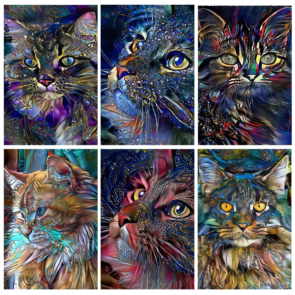 5D Diy Diamond Painting Cat Mosaic Diamond Full Round Diamond Cross Stitch Embroidery Set Home Decor
5D Diy Diamond Painting Cat Mosaic Diamond Full Round Diamond Cross Stitch Embroidery Set Home Decor