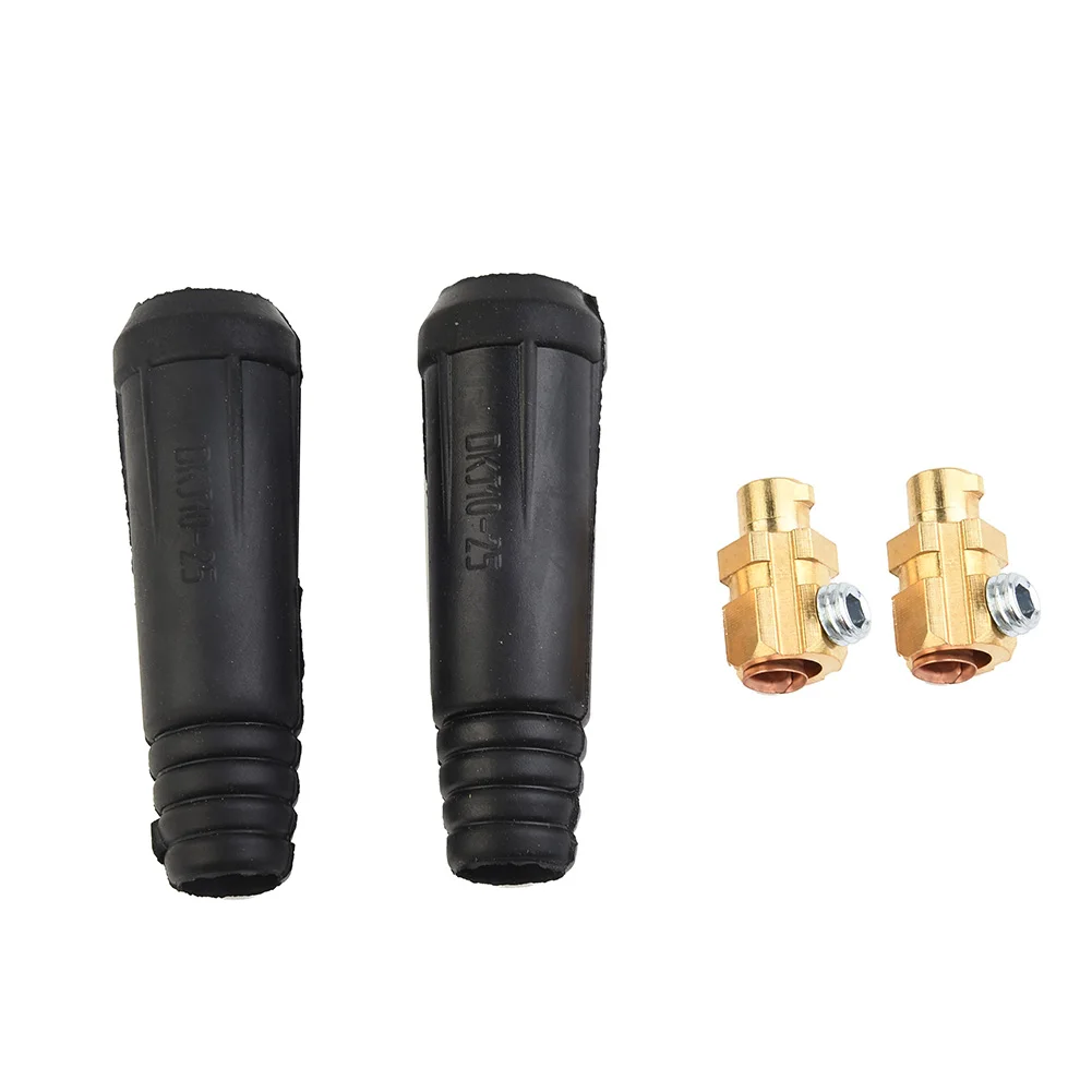 2Pcs Set TIG Welding Cable Panel Connector Parts DKJ10-25 200Amp Plug Socket Welding Machine Quick Fitting Connector Welder Part
2Pcs Set TIG Welding Cable Panel Connector Parts DKJ10-25 200Amp Plug Socket Welding Machine Quick Fitting Connector Welder Part