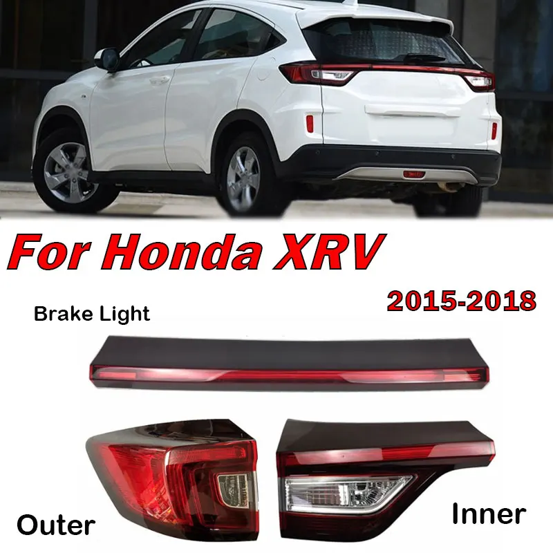 Автомобильный фонарь стоп-сигнал задняя противотуманная фара для Honda XRV 2015-2018