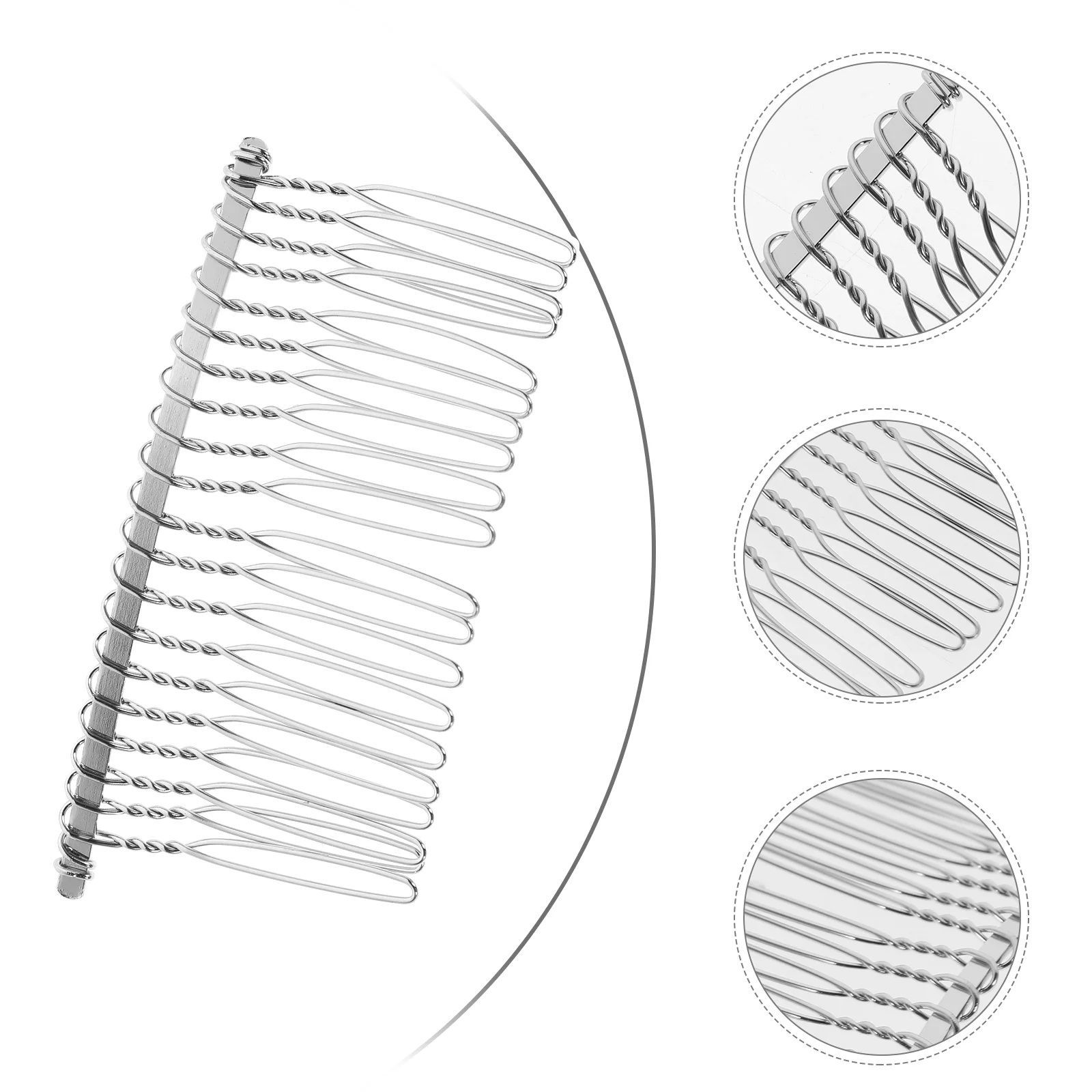 Hair Comb Metal Veil Bridal Wedding Combs Accessories Clip Teeth Side Women Clips Wire Pin Piece Headpieces Decor Claw Jewelry
Hair Comb Metal Veil Bridal Wedding Combs Accessories Clip Teeth Side Women Clips Wire Pin Piece Headpieces Decor Claw Jewelry