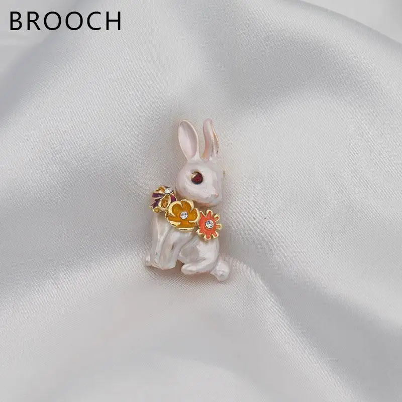 Cute Bunny Rabbit Enamel Brooches Women Girls Metal Cartoon Animal Party Banquet Weddings Gifts
Cute Bunny Rabbit Enamel Brooches Women Girls Metal Cartoon Animal Party Banquet Weddings Gifts
