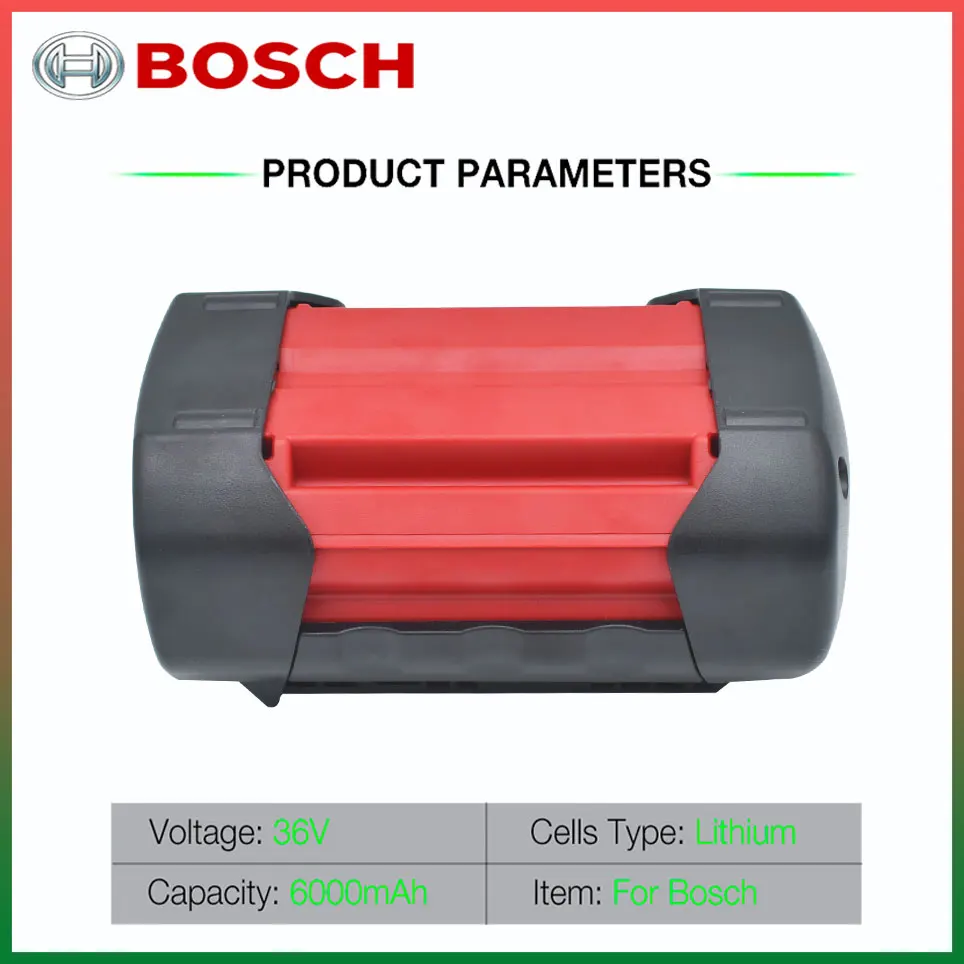 6.0Ah 36V Li-ion Replacement Battery for Bosch 2607336003 2607336004 2607336108 BAT810 BAT836 BAT840 D-70771 Power Tool Battery
6.0Ah 36V Li-ion Replacement Battery for Bosch 2607336003 2607336004 2607336108 BAT810 BAT836 BAT840 D-70771 Power Tool Battery