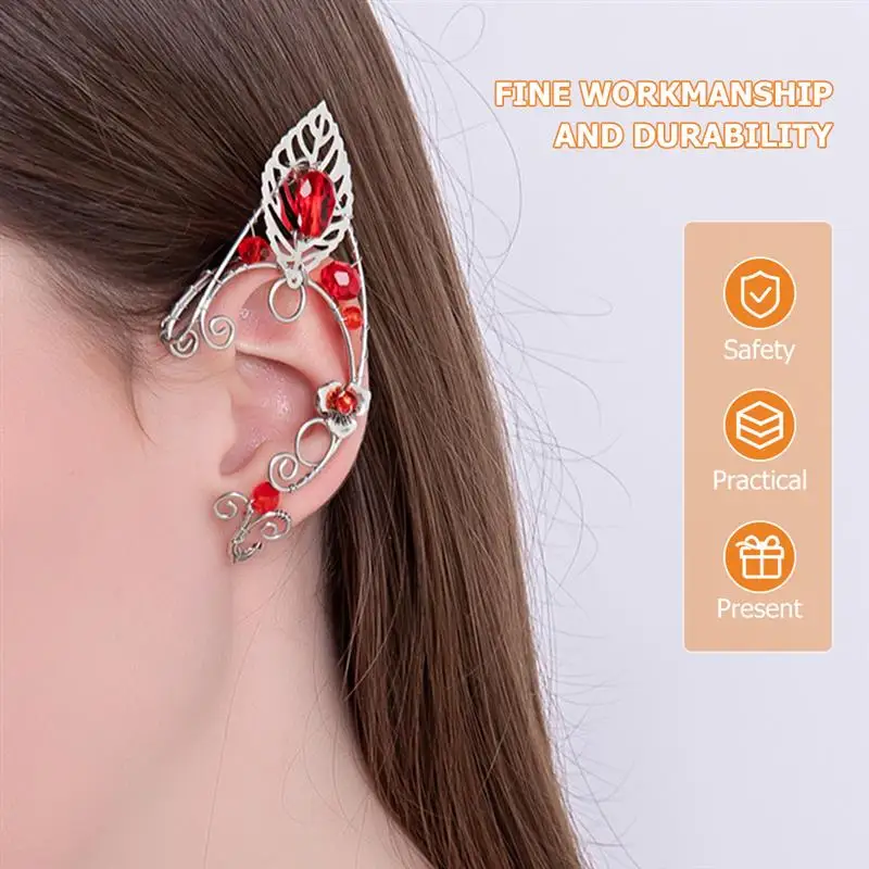 1 Pair Elf Ear Cuffs Fashion Clip-on Earrings Ear Cuff Wrap Earrings Punk Hip Hop Clip on Statement Earrings Gift for Women
1 Pair Elf Ear Cuffs Fashion Clip-on Earrings Ear Cuff Wrap Earrings Punk Hip Hop Clip on Statement Earrings Gift for Women
