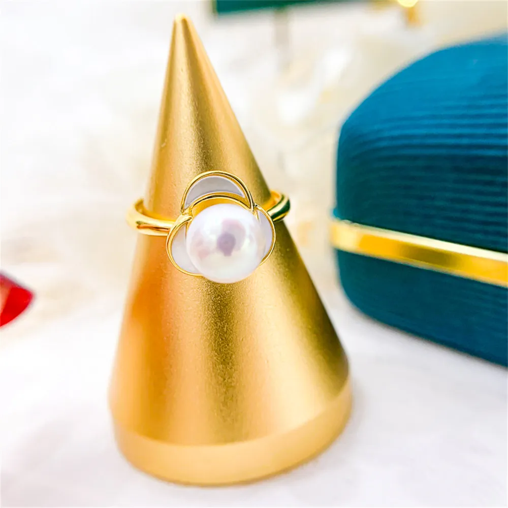 Windmill Pearl Ring Empty Holder Adjustable DIY Pearl Accessories S925 Sterling Silver Jewelry Fit 6-8mm Beads
Windmill Pearl Ring Empty Holder Adjustable DIY Pearl Accessories S925 Sterling Silver Jewelry Fit 6-8mm Beads