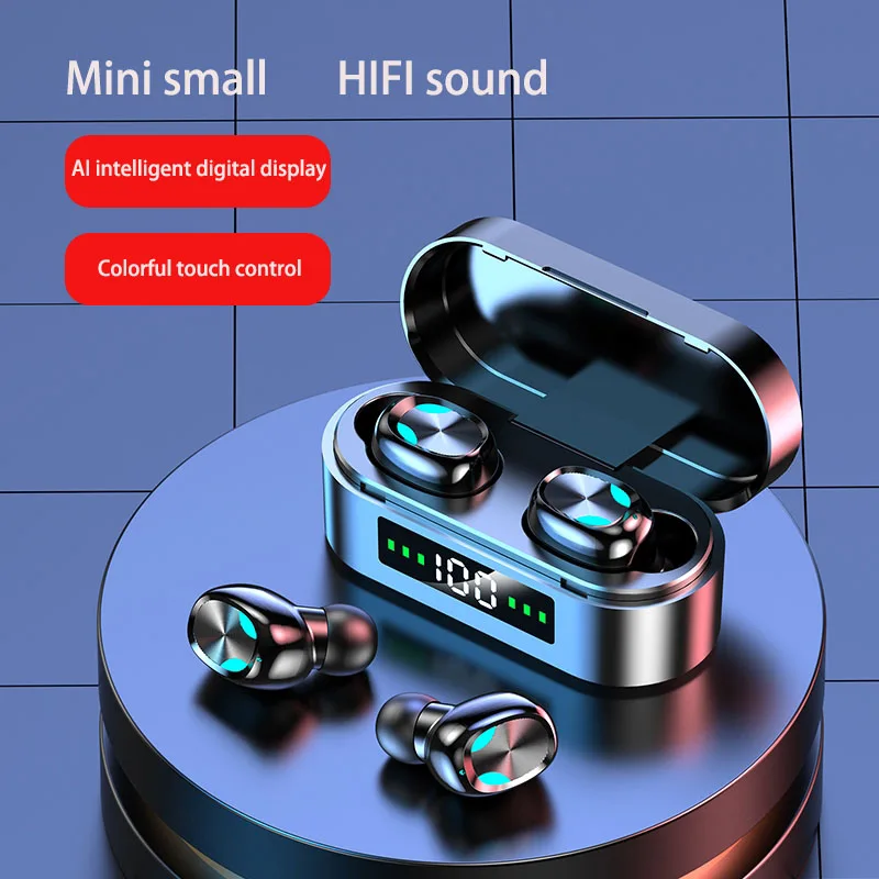 Беспроводные наушники TWS, Bluetooth наушники, 2 динамика, басовые стереонаушники, HD шумоподавление, Спортивная компактная гарнитура с микрофоном
Беспроводные наушники TWS, Bluetooth наушники, 2 динамика, басовые стереонаушники, HD шумоподавление, Спортивная компактная гарнитура с микрофоном