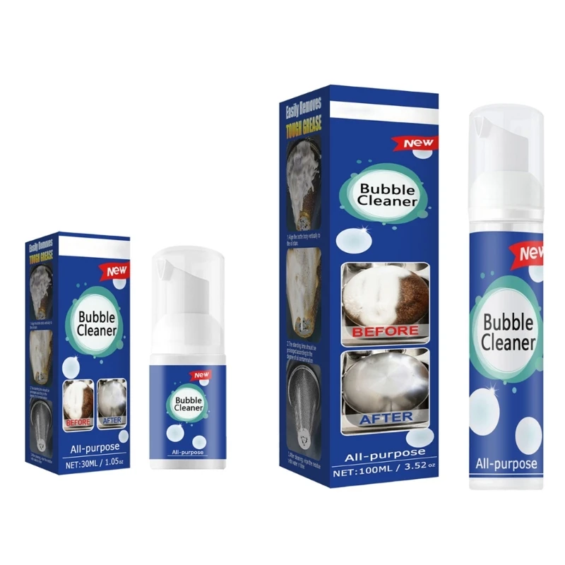 30ml/100ml Degreaser Foam Cleaner Multi-Purpose Stain Remover Smoking Machine Kitchen Degreasing Foaming Bottle Cleaner
30ml/100ml Degreaser Foam Cleaner Multi-Purpose Stain Remover Smoking Machine Kitchen Degreasing Foaming Bottle Cleaner