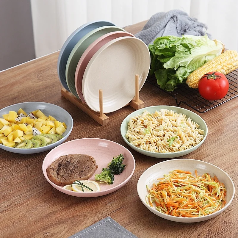 25cm High Quality Dinner Plate Wheat Straw Plate Solid Color Plate Fruit Dishes Tableware Bone Dish Eco Friendly Unbreakable
25cm High Quality Dinner Plate Wheat Straw Plate Solid Color Plate Fruit Dishes Tableware Bone Dish Eco Friendly Unbreakable