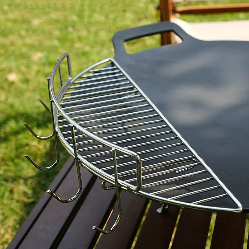 Barbecue Net 304 Stainless Steel Outdoor Camping Barbecue Dish with Hanger Hook Multi-functional Camping Cookware Steamers Net
Barbecue Net 304 Stainless Steel Outdoor Camping Barbecue Dish with Hanger Hook Multi-functional Camping Cookware Steamers Net