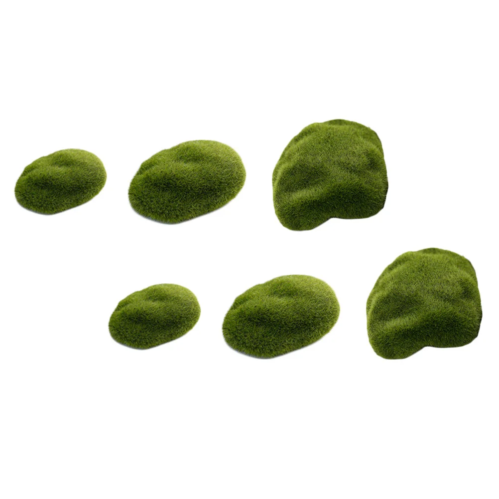 6 Pcs Artificial Fake Moss Ikebana Vases Rock Aquarium Accessories Micro Fake Stone Fiber Material Floral Foam Balls 
6 Pcs Artificial Fake Moss Ikebana Vases Rock Aquarium Accessories Micro Fake Stone Fiber Material Floral Foam Balls
