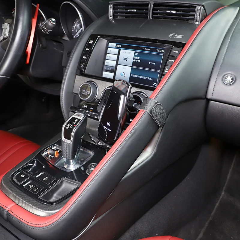 For Jaguar F-TYPE 2013-2023 Aluminum Alloy ABS Central Control Handle GPS Wireless Charging Mobile Phone Holder Auto Parts
For Jaguar F-TYPE 2013-2023 Aluminum Alloy ABS Central Control Handle GPS Wireless Charging Mobile Phone Holder Auto Parts