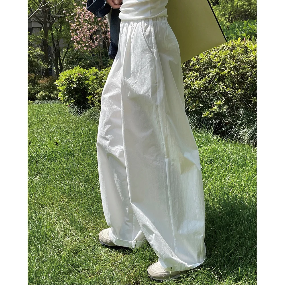 Summer New Fashion Simple High Waist Wide Leg Casual Pants Loose and Thin Casual Trousers Women
Summer New Fashion Simple High Waist Wide Leg Casual Pants Loose and Thin Casual Trousers Women