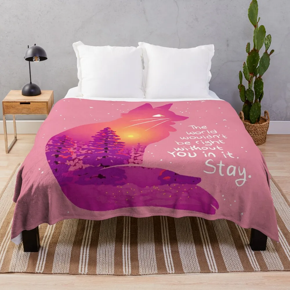 The World Wouldn't Be Right Without You Snowy Sunset Fox Throw Blanket Summer Blanket
The World Wouldn't Be Right Without You Snowy Sunset Fox Throw Blanket Summer Blanket