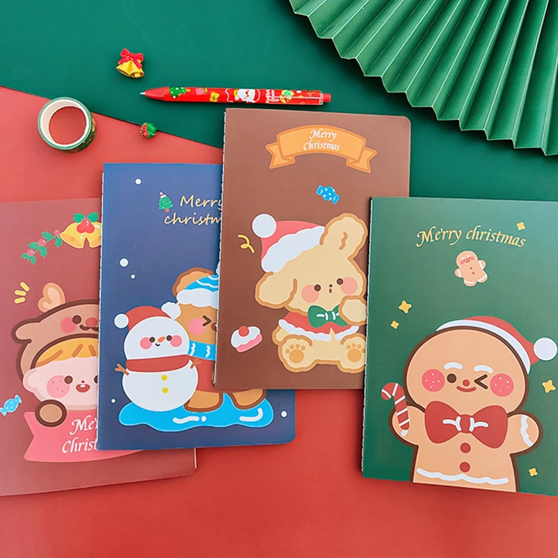 Christmas Notebook Cute Cartoon A5 Exercise Books Children's Diary Message Notepad Student School Office Stationery Supplies
Christmas Notebook Cute Cartoon A5 Exercise Books Children's Diary Message Notepad Student School Office Stationery Supplies