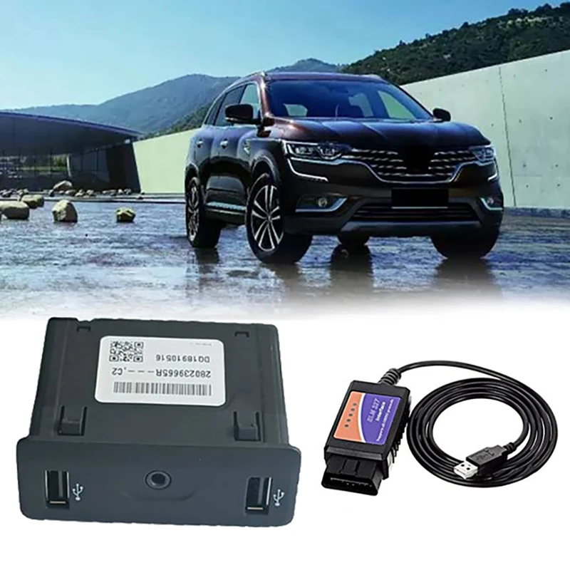 Car Carplay Android Auto USB Adapter With OBD Tool For Renault 280239665R 280236887R
Car Carplay Android Auto USB Adapter With OBD Tool For Renault 280239665R 280236887R
