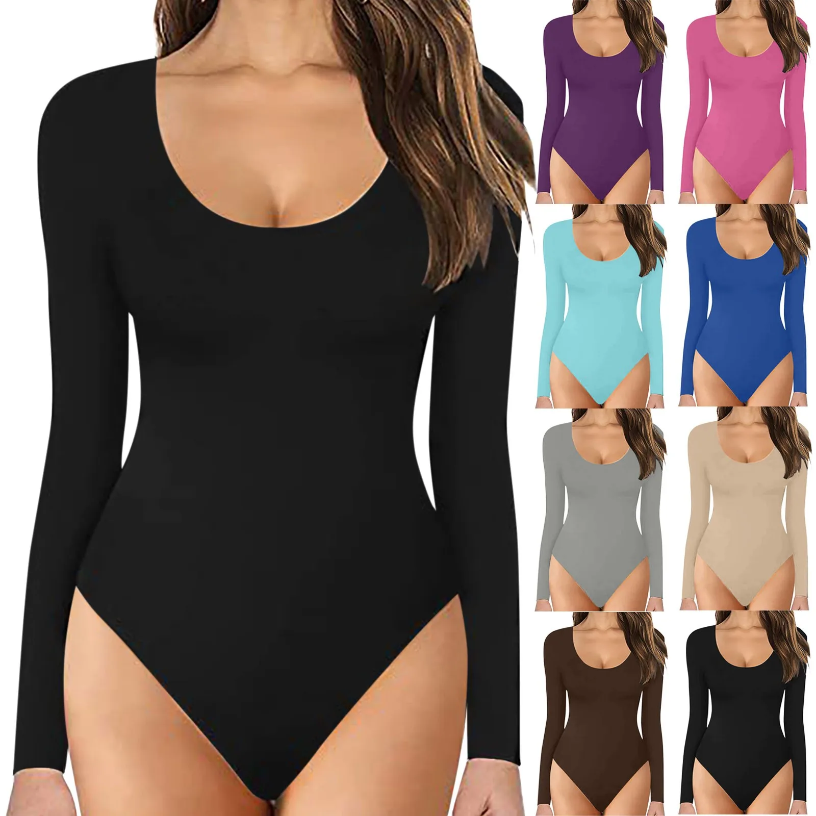 Womens Crew Neck Long Sleeve Bodysuit Snowsuit Women Adult Women Bodysuit 70s Jumpsuit for Women Jean Jumpsuits And Rompers
Womens Crew Neck Long Sleeve Bodysuit Snowsuit Women Adult Women Bodysuit 70s Jumpsuit for Women Jean Jumpsuits And Rompers